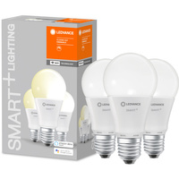 3x LED Lampen E27 A60 9,5 W 1055 lm 2700 K Warm LEDVANCE SMART+ WiFi Dimmbar