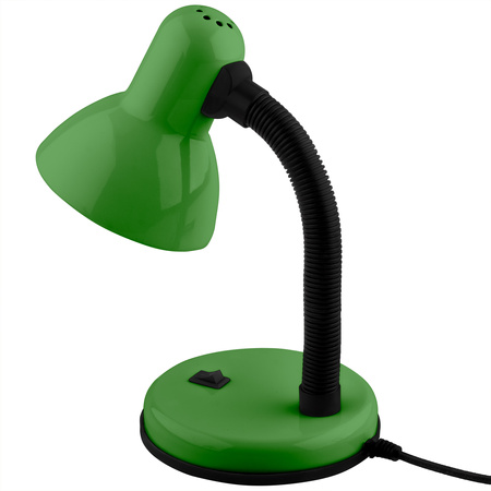 Schreibtischlampe E27, Tischlampe Verstellbar Grün SARA LUMILED