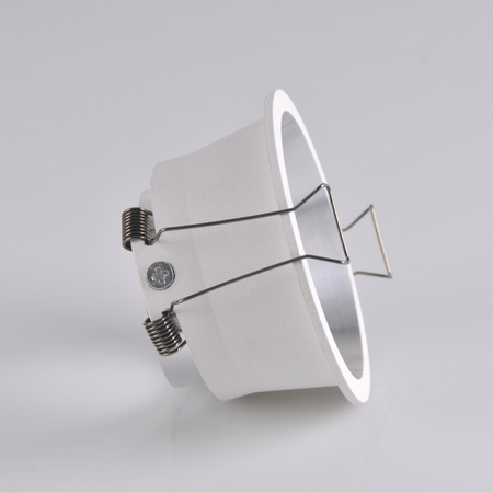 KOLDING Weiße und silberne Einbauleuchte rund MR16 GOLDLUX (Polux)