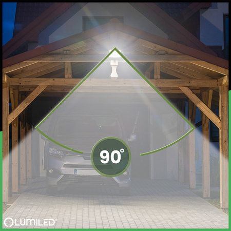 LED-Flutlicht im Freien BRIGHT Wasserdicht 150W 16500lm 4000K LUMILED