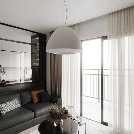 LED-Pendelleuchte BELLA 3xE27 Kronleuchter 60cm Weiß SOLLUX