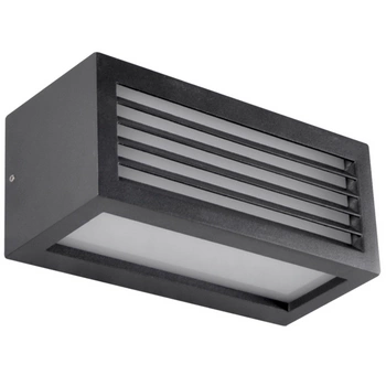 Gartenlampe Wandlampe OSAKA E27 IP54 Schwarz GOLDLUX (Polux)