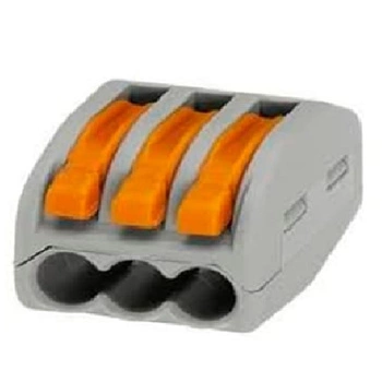 Installationsverbinder Schnellverbinder für KABELtyp WIRE LINE 3x 0,14-4,0mm