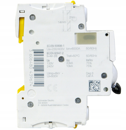 B10A-Leistungsschalter 1P-Schneider-Sicherung