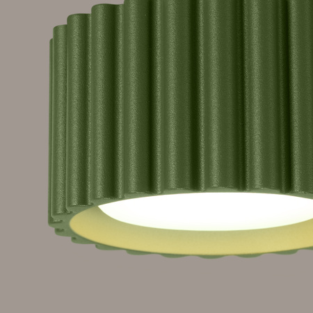 Anbauleuchte GX53 Aluminium Grün Olive Aura Deep Space SL.1797 Sollux