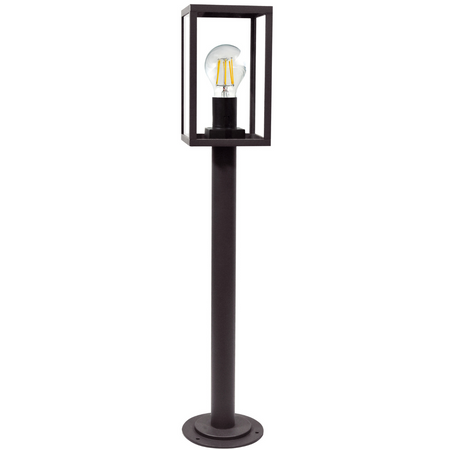 Malmo Stehende Gartenlampe 68 cm Mast für LED E27 Graphit – GOLDLUX (Polux) 68 cm
