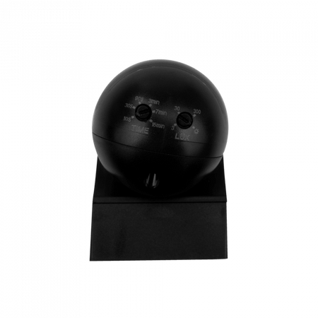 PIR-Bewegungs- und Dämmerungssensor IP44 Aufbaumontage Schwarz 12m 180° CP Ecolight