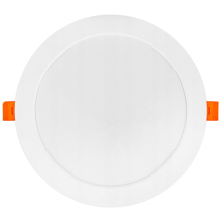 LED-Deckenleuchte Panel 12W 960lm 4000K neutralweiß Einbau Rund Weiß Proma Masterled