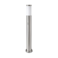 Gartenlampenmast E27 IP44 Mit Bewegungssensor 80CM Satiniertes Nickel VT-838 V-TAC
