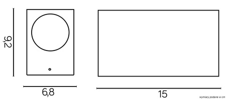 Außengarten-Fassadenleuchte LED Mini 5002 DG GU10 Su-Ma