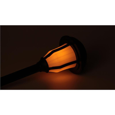 Solar-Gartenlampe LED-Fahrtaschenlampe 40cm IP44 Dämmerungssensor