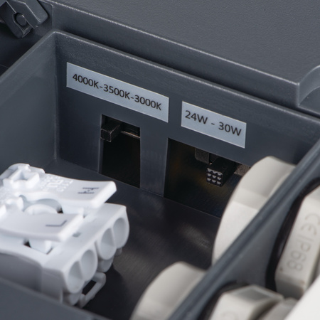 LED Plafond Deckeneinbau 30W 3120lm CCT IP65 Graphit BENO KANLUX