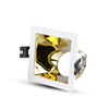 Deckenleuchte Unterputz GU10 Quadratisch Weiß/Gold VT-875 V-TAC