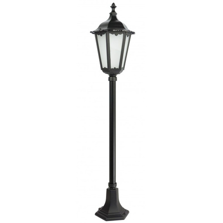 Außengartenlampe LATERNE E27 Retro Classic K 5002/2 114cm schwarz Su-Ma