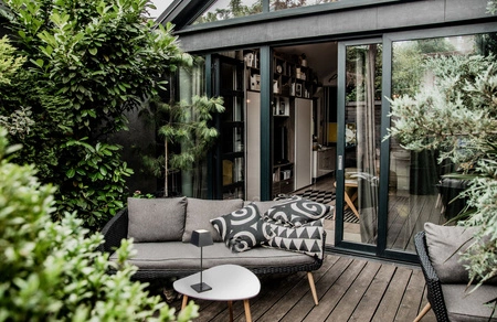 Außengartenlampe MAHA LED 8398 IP54 2,2W 3000K Schwarz Nowodvorski