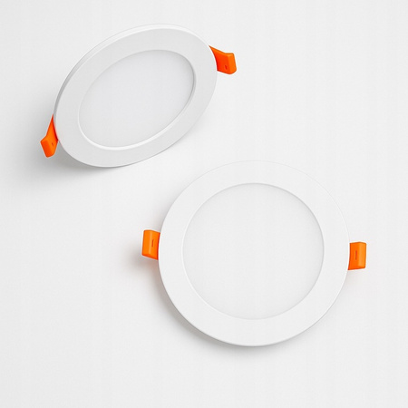 LED-Deckenleuchte Panel 12W 960lm 4000K Neutral Einbau Rund Weiß Proma Masterled