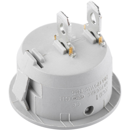 Schalter Wippenschalter für Möbel ON/OFF Grau LUMILED