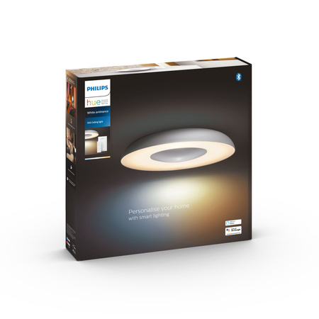 LED STILL 22.5W CCT PHILIPS HUE Bluetooth Zigbee Deckenleuchte + Dimmschalter