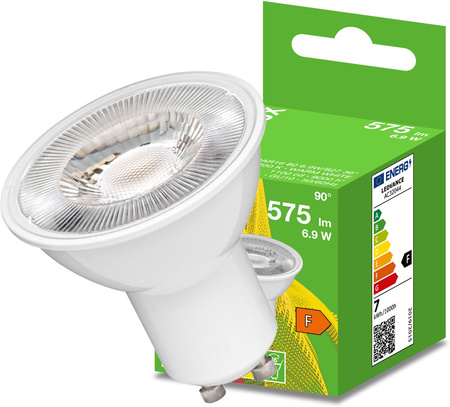 GU10 LED Leuchtmittel 6,9W = 80W 575lm 2700K Warm 36° BELLALUX