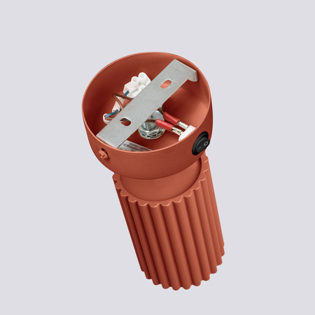 Wandleuchte Wandleuchte Reflektor Tuba Spot GU10 Ockerrot Carbon Deep Space SL.1636 Sollux