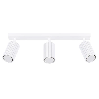 Tuba Spot Reflektor-Deckenleuchte 3x GU10 Weiß Carbon Deep Space SL.1543 Sollux