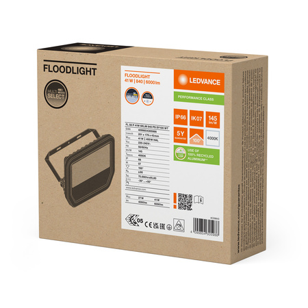 LED-Flutlicht 41W 6000lm 4000K IP66 Weiß LEDVANCE Flutlicht