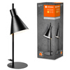 LED Dekorative Tischlampe 5W 260lm 3000K Warm Schwarz Dekor Ledvance