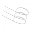 Kabelbinder 3,6x400 mm Weiß TRACKS Zipper Ties OK-36400W .MORE 100 Stk.