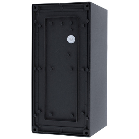 Gartenwandleuchte E27 CETUS BLACK Elevation Gartenwandleuchte mit Bewegungs- und Dämmerungssensor