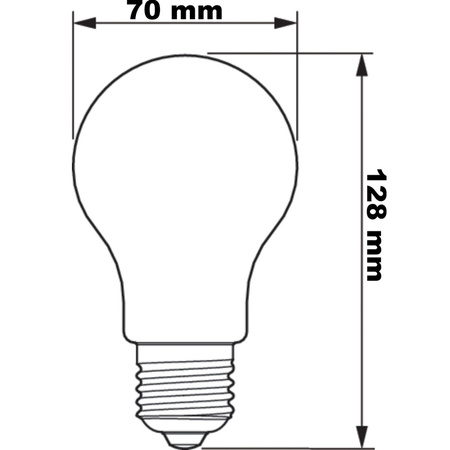 E27 A60 LED Lampen 17W = 150W 2452lm 2700K Warm PHILIPS CorePro