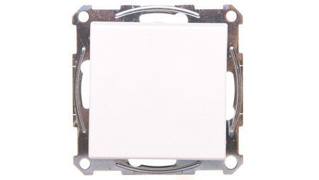 Merten Systemm Einzelsteckdose Schuko 16A IP20 mit Abdeckung weiß MTN2311-0325