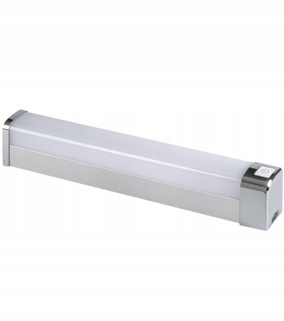 LED Wand- und Deckenleuchte Badezimmerleuchte mit Schalter 15W 4000K IP44 60cm Chrom KANLUX