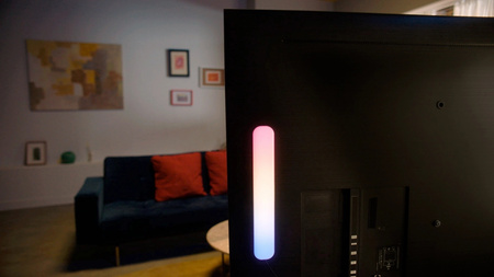 2x LED Gaming Schreibtischlampe RGBIC Gradient 30cm Lichtleiste Smart SMART WiFi Bluetooth Anwendung WiZ