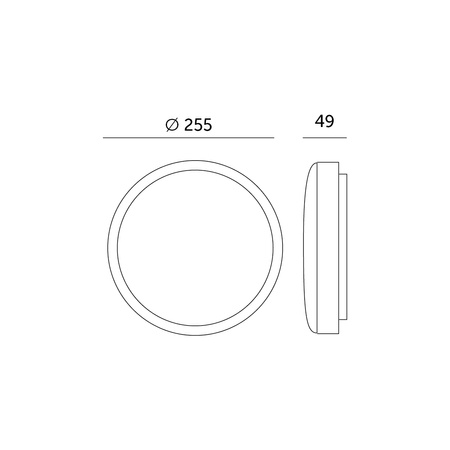 LED-Plafond-Wandleuchte mit Bewegungs- und Dämmerungssensor 10W Neutrale Farbe 4000K IP44 ORBIS Kobi