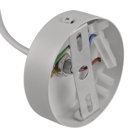 Decke Hängelampe GU10 Weiß Silber BAMBOO Sanico Goldlux