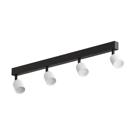 TOP BLACK/WHITE Spot Deckenanbauleuchte Schwarz/Weiß Modern 4xGU10 6268 TK Lighting