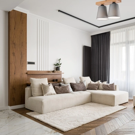 LULA Deckenleuchte 2xE27 Grau Eiche LM-2.200 Lamkur