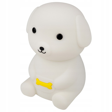 Dekoratives Kinder-Hunde-Nachtlicht LED 2.5W 18lm 3000K Warm RGB 360° Weiß Masterled