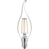 E14 BA35 LED Lampen 2W = 25W 250lm 2700K Warmfilament PHILIPS