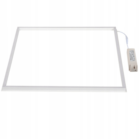 Avar LED-Panel-Beleuchtungsrahmen + Netzteil 6000K 40W quadratisch weiß KANLUX