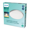Plafond LED-Anbau-Deckenleuchte SPRAY 12W 2700K 29cm IP44 Silber Rund PHILIPS