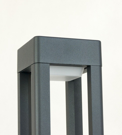 Außenstehende Gartenleuchte POST Fan Square FKW-800 GX53 80cm Su-Ma