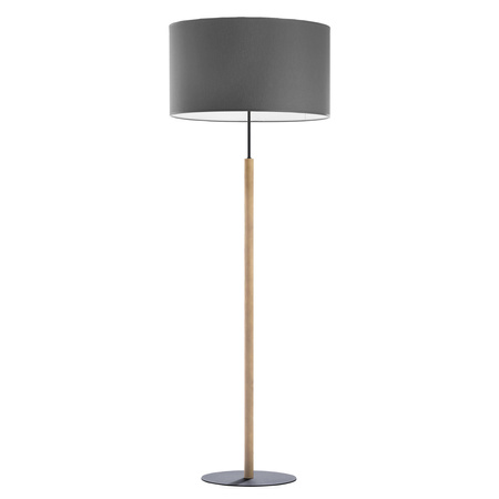 DEVA Graphit Holz Stehleuchte Modern E27 5218 TK Lighting