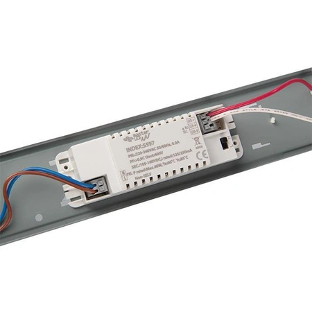 LED-Linienanbauleuchte 40W 5200lm 4000K Neutral 120° Weiß IP65 120cm Masterled