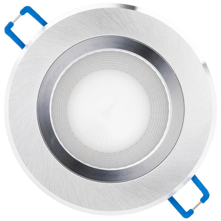 Deckenleuchte 5W Einbau-LED-DOWNLIGHT DEEP Rund 4000K 400lm Silber