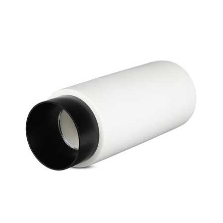 Spot-Deckenleuchte GU10 rund weiß/schwarz VT-865 V-TAC – 5 Jahre Garantie