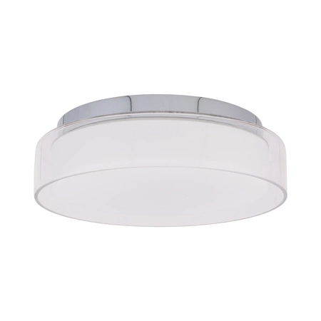 Deckenleuchte PAN LED S 8173 Nowodvorski Chrom+Glas 12W 4000K IP44 Moderne Deckenleuchte