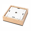 Plafond LED-Deckenleuchte SANTIAGO 2xE27 Quadratisch aus Holz LD-PD-9.4 Lamkur