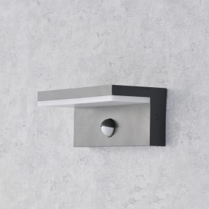 Außenwandleuchte Fassadenleuchte LED 4000K Rectangle Schwarz