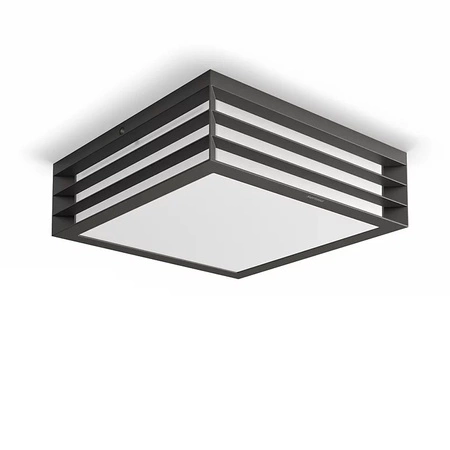 Garten LED Außendeckenleuchte MOONSHINE myGarden 2xE27 IP44 Wandleuchte Anthrazit PHILIPS